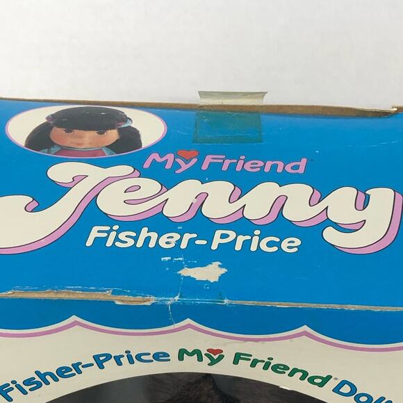 Vintage 1984 Fisher-Price My Friend Jenny Doll - Purple and Teal - Picture 5 of 8